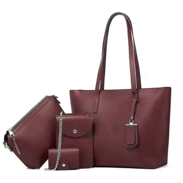Master Elegance Bag – Tote Bag 4 Piece - Image 6