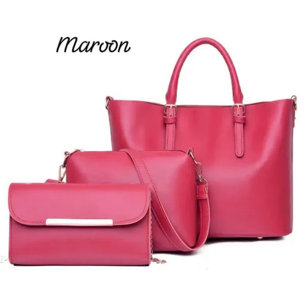 Master Elegance Bag – Tote Bag 3 Piece - Image 3