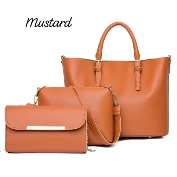 Master Elegance Bag – Tote Bag 3 Piece - Image 4
